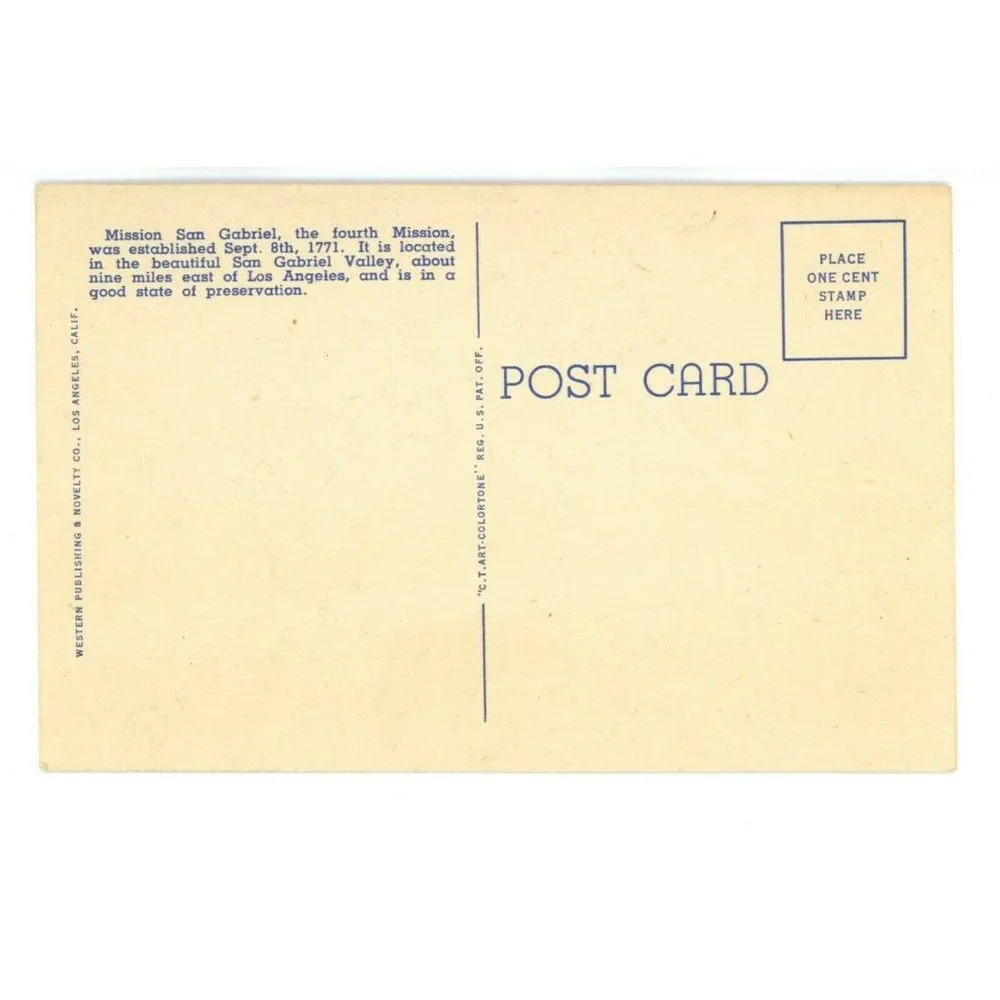 American Vintage vintage postcard